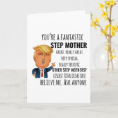 Carte Meilleur cadeau pour la belle-mère (Fleur jaune)