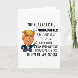 Carte Meilleur cadeau pour petite-fille