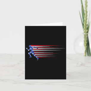 Carte Meilleur Drapeau Américain Américain Piste Et Cade