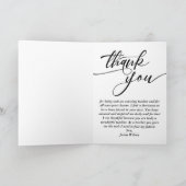 Carte Meilleur enseignant jamais Merci (Intérieur)