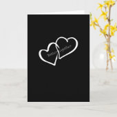 Carte Meilleur ensemble Relation à distance Moderne  (Fleur jaune)
