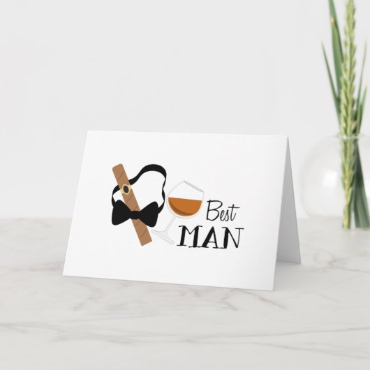Carte Meilleur homme (Devant)
