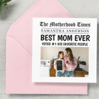 Meilleur journal de Maman toujours Nom personnalis