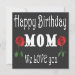 Carte Meilleur Maman Birthday Design<br><div class="desc">Wonderful cute birthday design for your lovely mama</div>