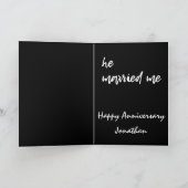 Carte Meilleur Mari Merveilleure A1 Word Cloud (Intérieur)