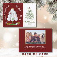 Meilleur Noël par Par Golf Ball Tree Photo initial