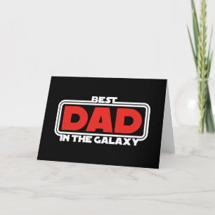 Carte Meilleur papa de la Galaxie