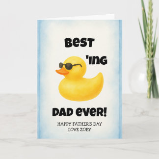 Carte Meilleur Papa de Tous les Temps | Fête des Pères