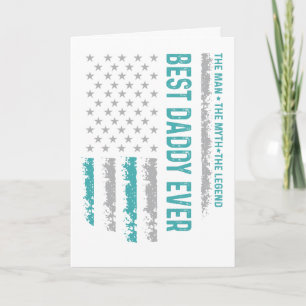 Carte Meilleur Papa du Monde – Hommage Patriotique à la