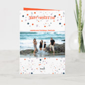 Carte Meilleur papa Jamais Fête des pères Calligraphie F (Dos)