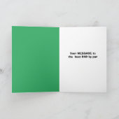 Carte Meilleur Papa Par (Intérieur)