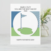 Carte Meilleur Papa Par! (Debout devant)