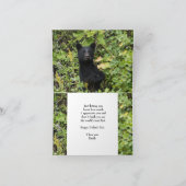 Carte Meilleur papa pour la fête des pères Ours noir  (Intérieur)