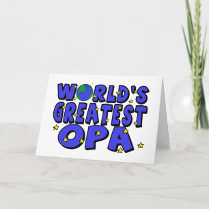 Carte Meilleur Papy du Monde