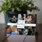 Carte Meilleur Père jamais | Fête des pères 6 Collage ph