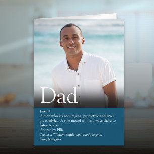 Carte Meilleur Père, Papa, Papa, Père Définition Photo