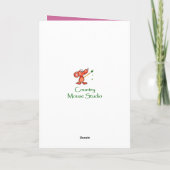 Carte Meilleur poème d'anniversaire de Mère avec Fleur R (Dos)