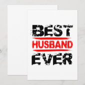 Carte Meilleur style de meute jamais utilisé Rouge et No (Devant / Derrière)