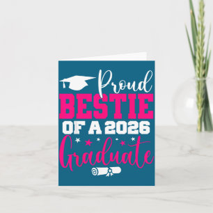 Carte Meilleure amie Senior Fière Meilleure amie Classe