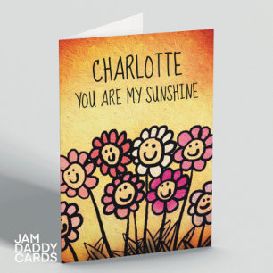 Carte Meilleure amie, tu es mon soleil