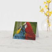 Carte meilleure Amis-Note (Fleur jaune)