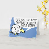 Carte Meilleure barre d'infirmières de la collectivité A (Fleur jaune)