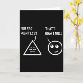 Carte Meilleure blague drôle de professeur de mathématiq (Fleur jaune)