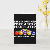 Carte Meilleure Conception De Pool Pour Hommes Femmes Bi (Fleur jaune)