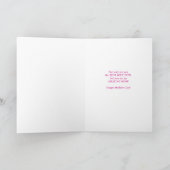 Carte Meilleure Épouse de Tous les Temps Typographie de  (Intérieur)