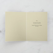 Carte Meilleure Fête des pères papa (Intérieur)