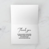 Carte Meilleure Fête des pères photo Papa Ever (Intérieur)