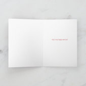 Carte Meilleure infirmière de tous les temps typographie (Intérieur)