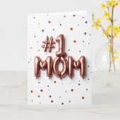 Carte Meilleure Maman (Fleur jaune)
