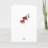 Carte Meilleure maman Aquarelle Rose Floral Fête des Mèr (Dos)