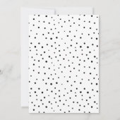 Carte Meilleure maman | Black Modern Calligraphy Fête de (Dos)