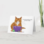 Carte Meilleure Maman Chat Ever!  (Devant)