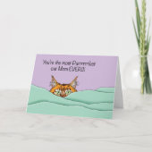 Carte Meilleure Maman de Chat de Tous les Temps ! (Devant)