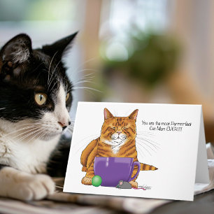 Carte Meilleure maman de chat de tous les temps !
