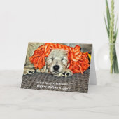 Carte Meilleure Maman De Chien Jamais ! Bonne fête des m (Devant)