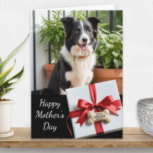 Carte Meilleure Maman de Chien Photo de Fête des Mères