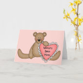 Carte Meilleure maman du monde (Fleur jaune)