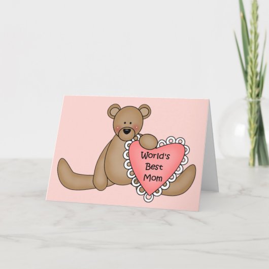 Carte Meilleure maman du monde (Devant)
