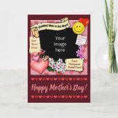 Carte Meilleure Maman du Monde (Devant)