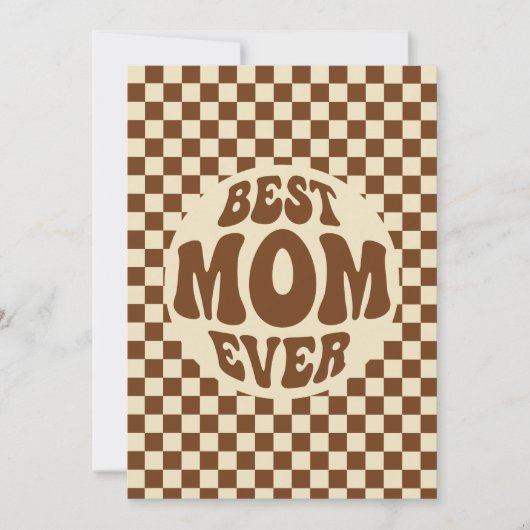 Carte Meilleure Maman Ever Fête des Mères 2023 Camel est (Devant)
