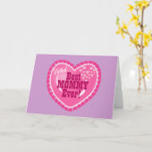 Carte Meilleure maman JAMAIS ! (Fleur jaune)