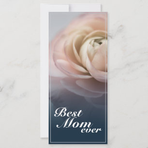 Carte Meilleure maman jamais avec Big Rose