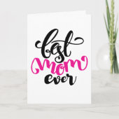 Carte Meilleure maman jamais | HAPPY MÈRE'S DAY Card (Devant)