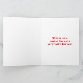 Carte Meilleure maman jamais Rainbow Joyeux Noël (Intérieur)