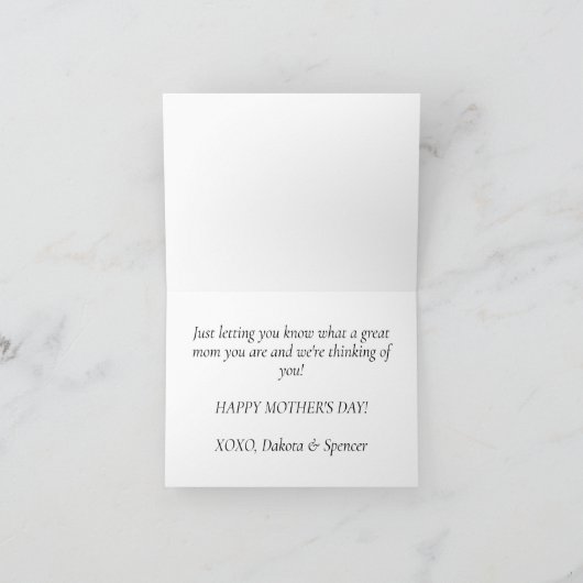 Carte Meilleure maman | Javascript De Manutention Fun Cu (Intérieur)