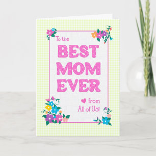 Carte Meilleure maman Jour des mères de tous les nous Ca
